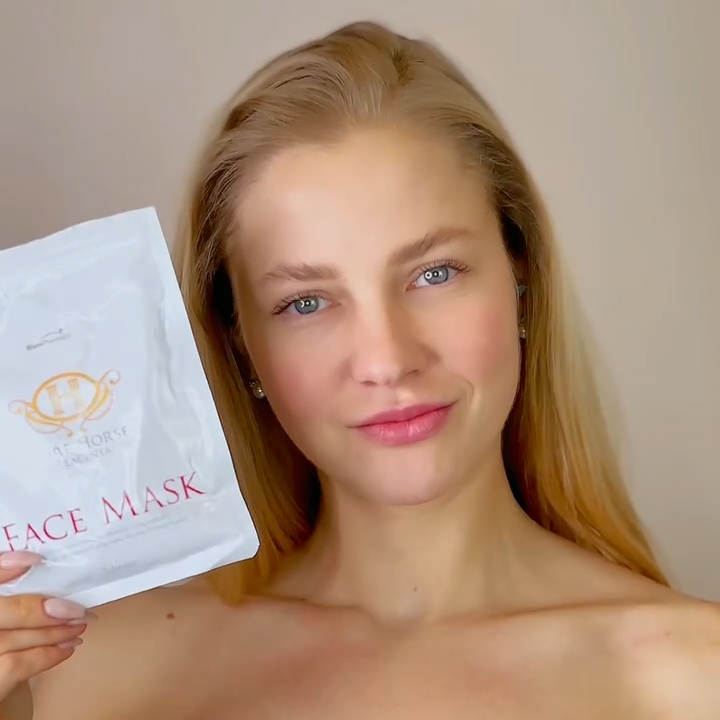 Восстанавливающая плацентарная маска «Pure Horse»