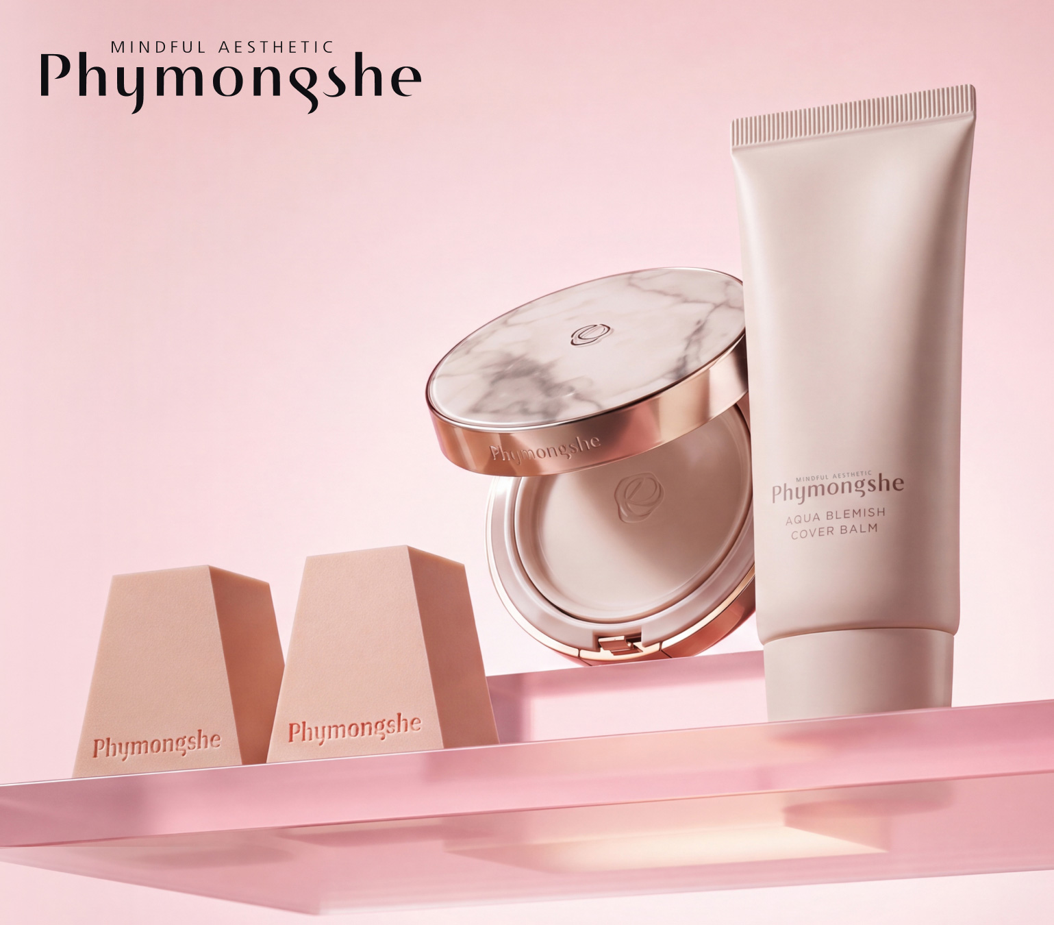Брендированный спонж Phymongshe в&nbsp;подарок